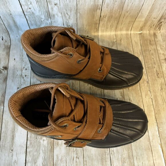 Lugz Avalanche Strap Men’s Winter Boots Brown and Terracotta Size 7.5 main image 8